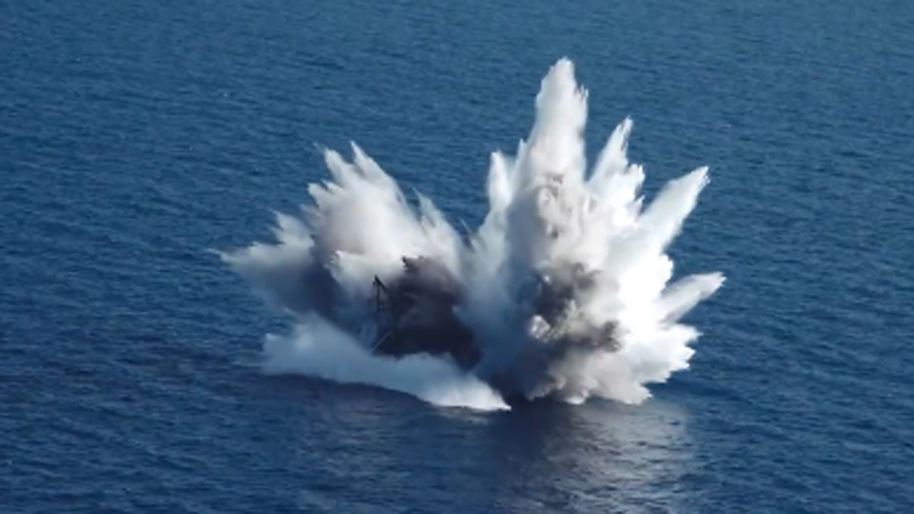 Milli torpido ‘AKYA’ hedefi 12’den böyle vurdu MSB görüntüleri paylaştı