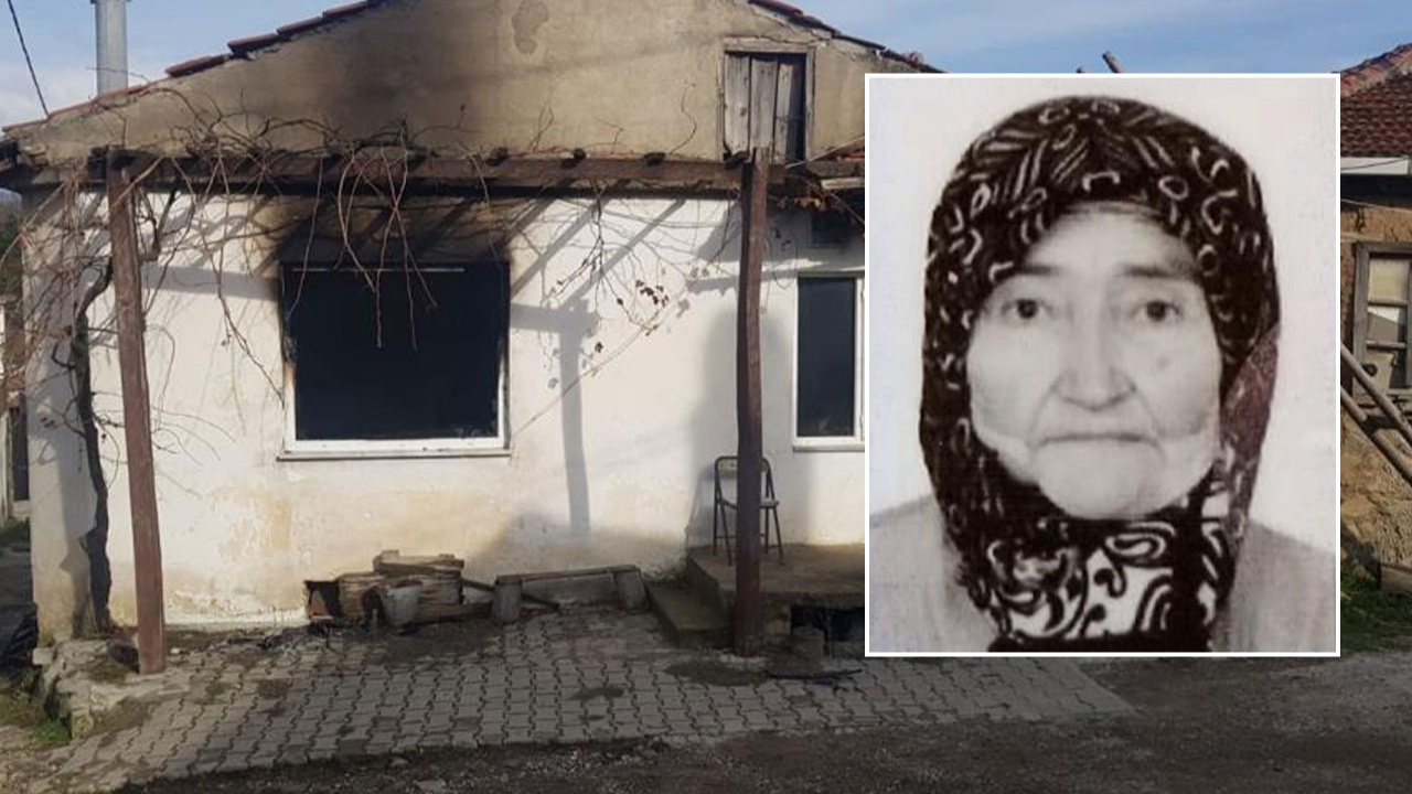 81 yaşındaki kadın yangında hayatını kaybetti!