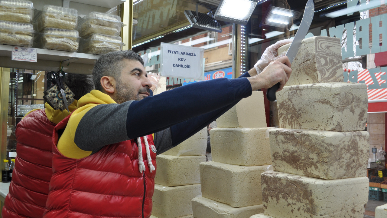 Kışın tahin helvası satışları on katına kadar artıyor