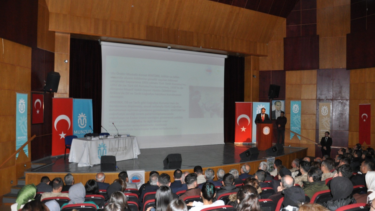 Tunceli’de "Deprem Dirençliliği Paneli" düzenlendi