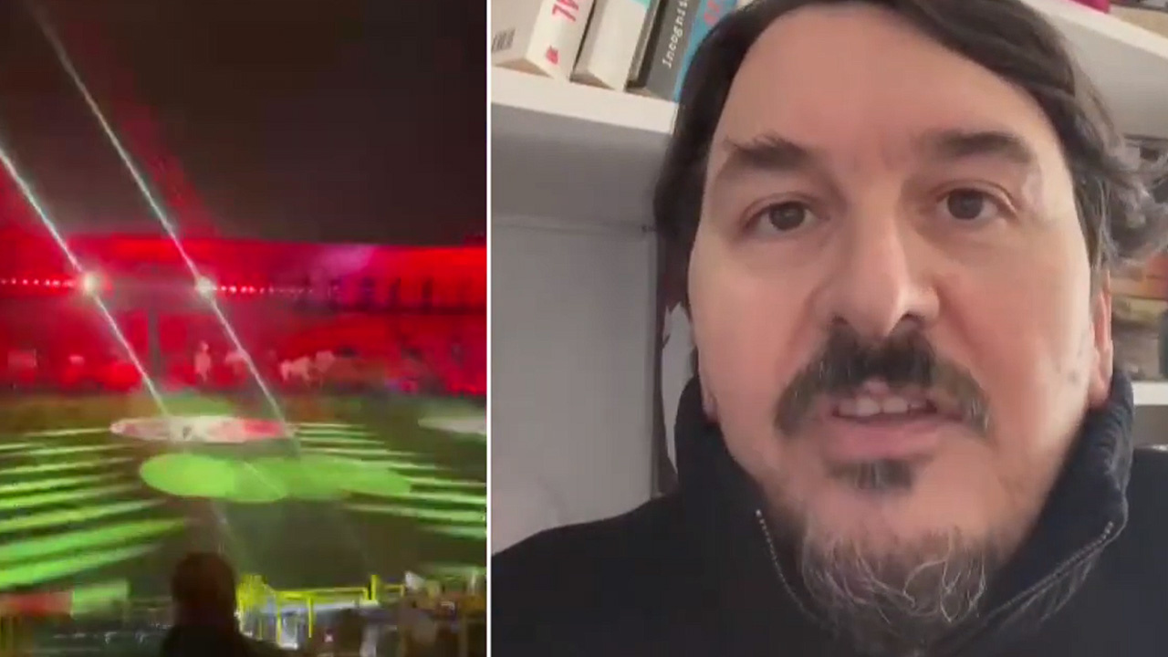 Süper Kupa Finali krizinden hemen öncesi! Prova görüntüleri ortaya çıktı: İstiklal Marşı, Türk Bayrağı ve Atatürk resmi sahada