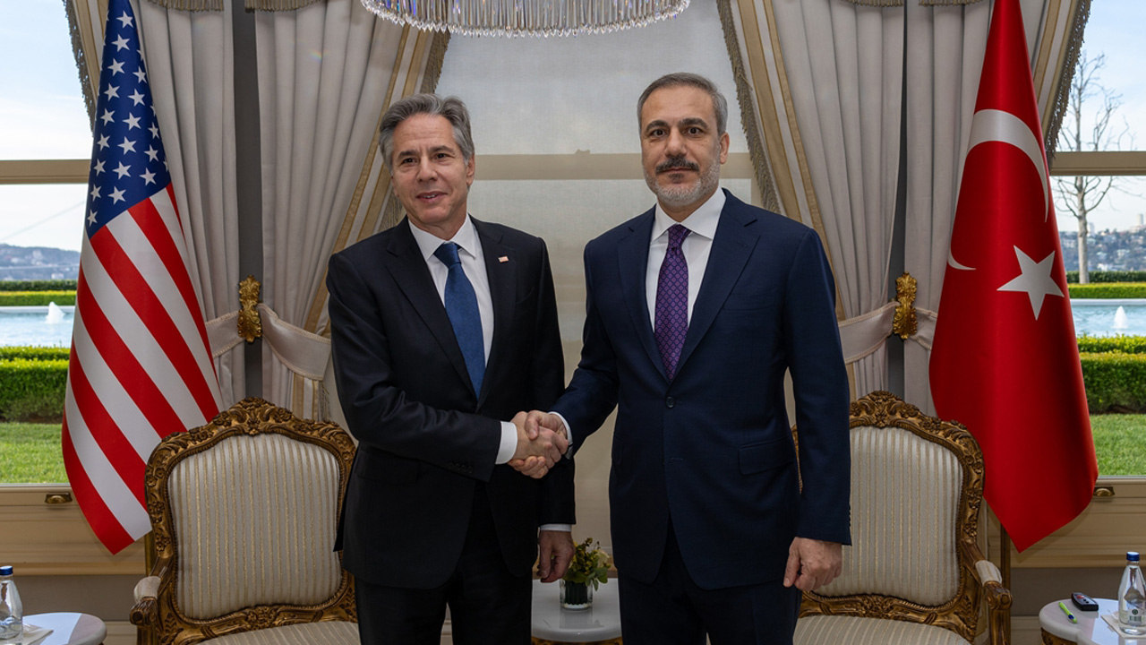 Dışişleri Bakanı Hakan Fidan ile ABD'li Blinken İstanbul'da görüştü