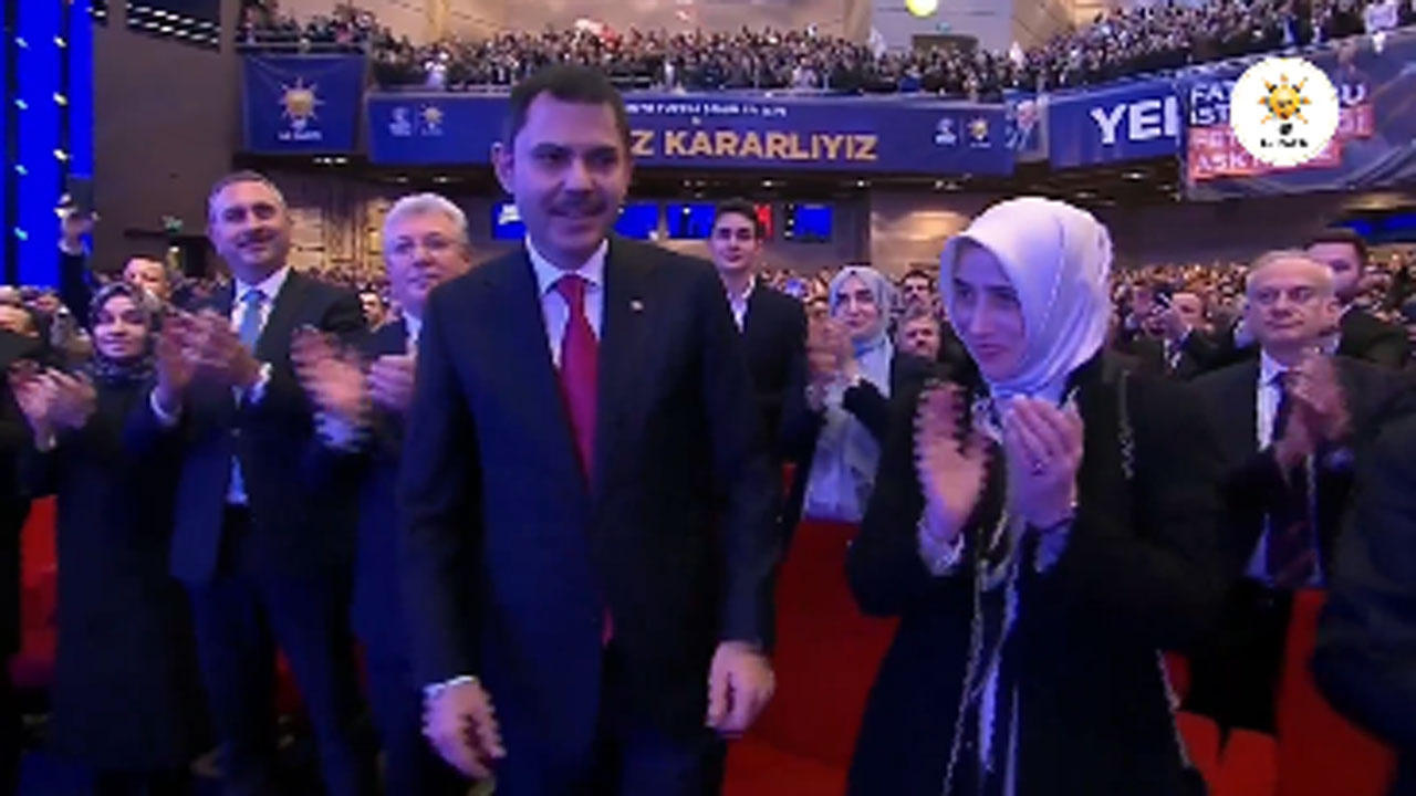 Murat Kurum AK Parti İstanbul adayı oldu Kurum'un ismi böyle anons edildi
