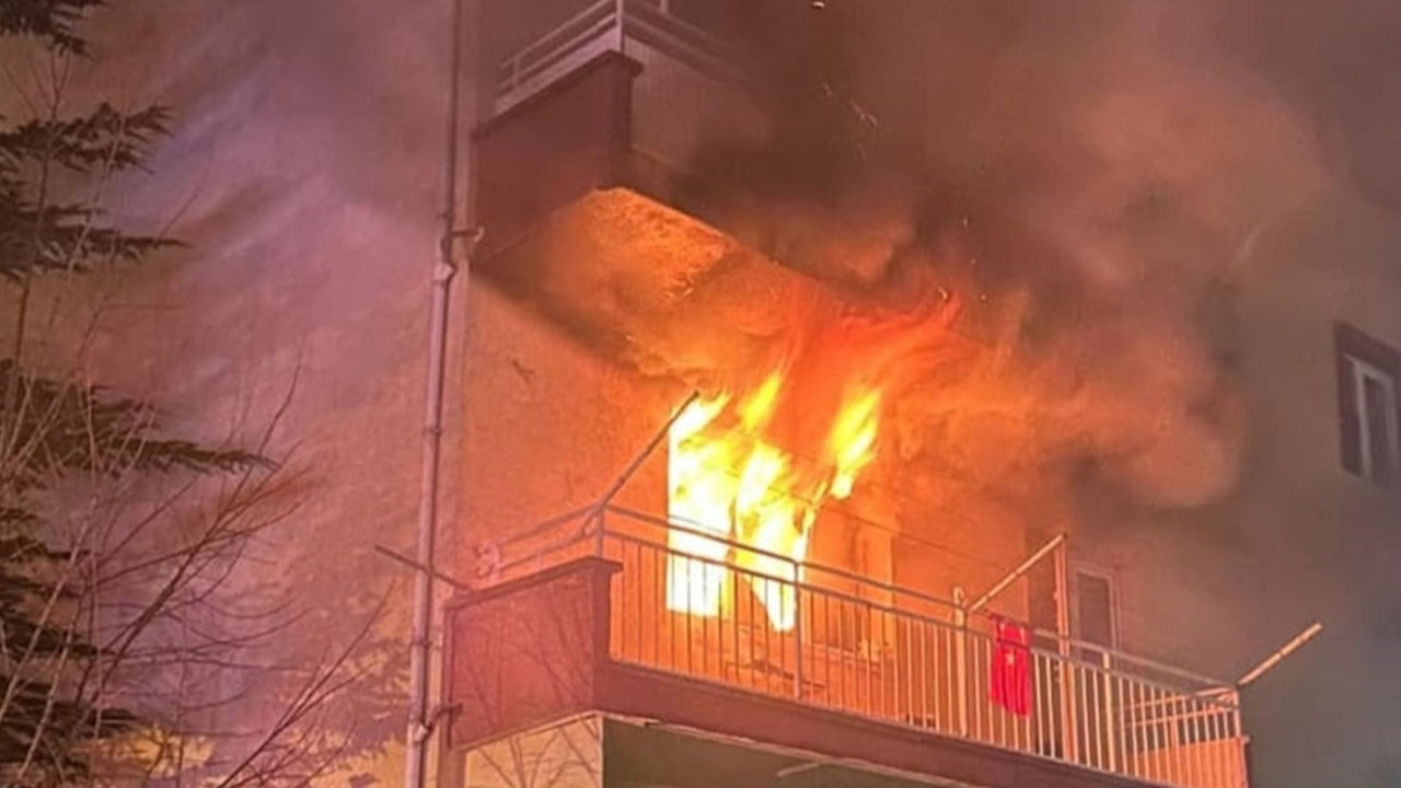 Eskişehir'de yangın! 16 kişi hastanelik oldu!