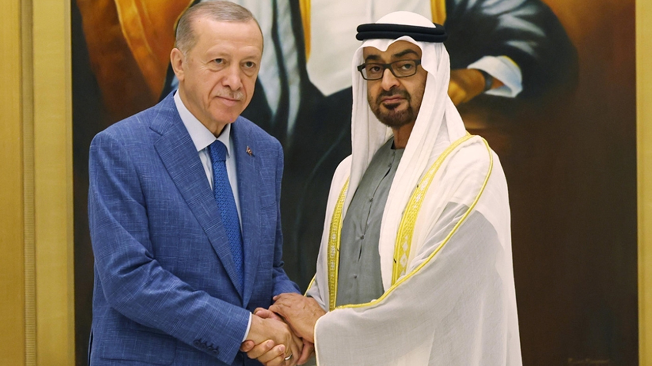 Cumhurbaşkanı Erdoğan, BAE Devlet Başkanı ile görüştü