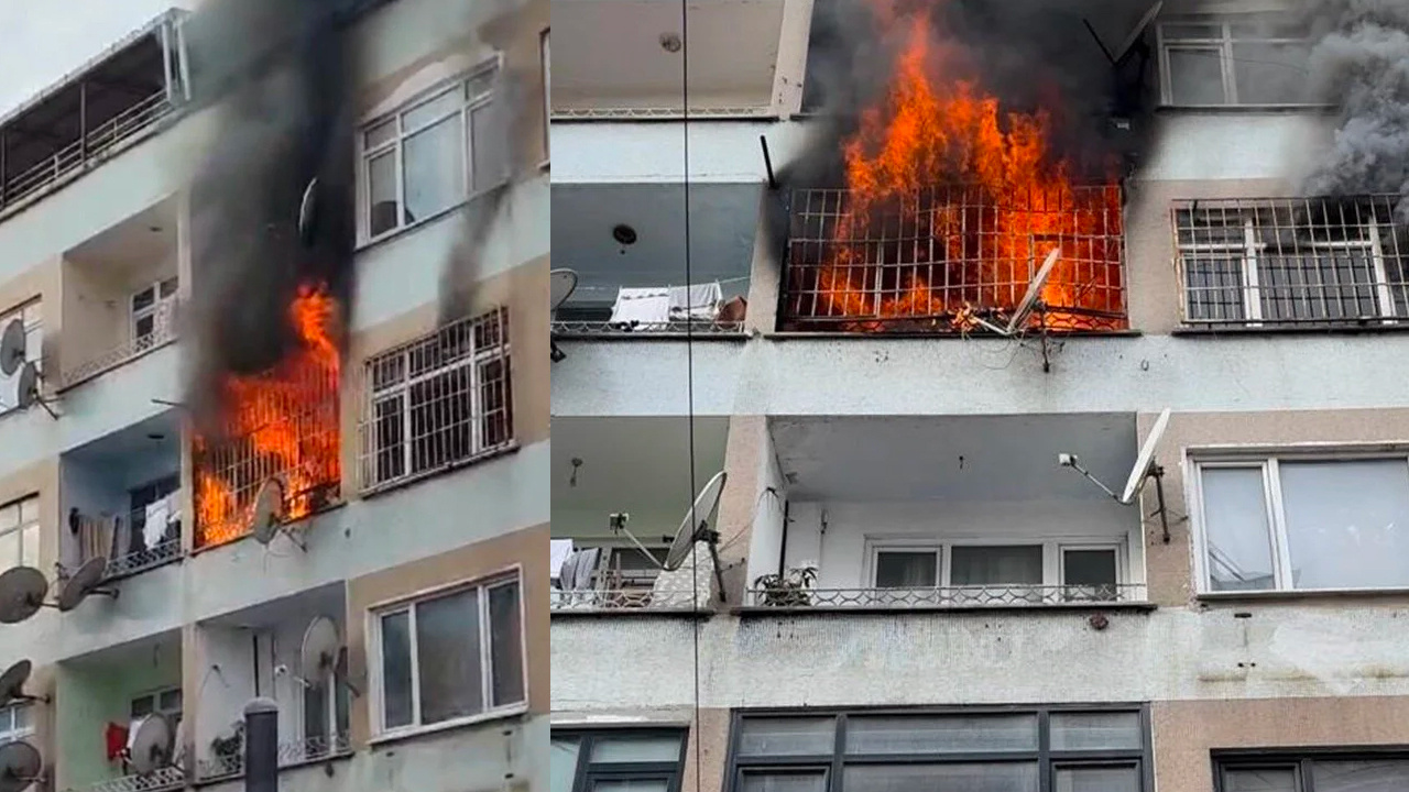 İstanbul'da çanta deposunda korkutan yangın