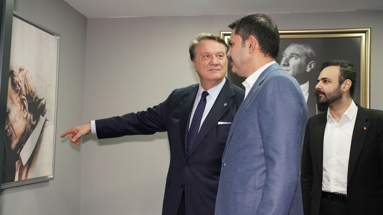 Murat Kurum, Beşiktaş Spor Kulübü yöneticileriyle bir araya geldi olimpiyat şehri sözü