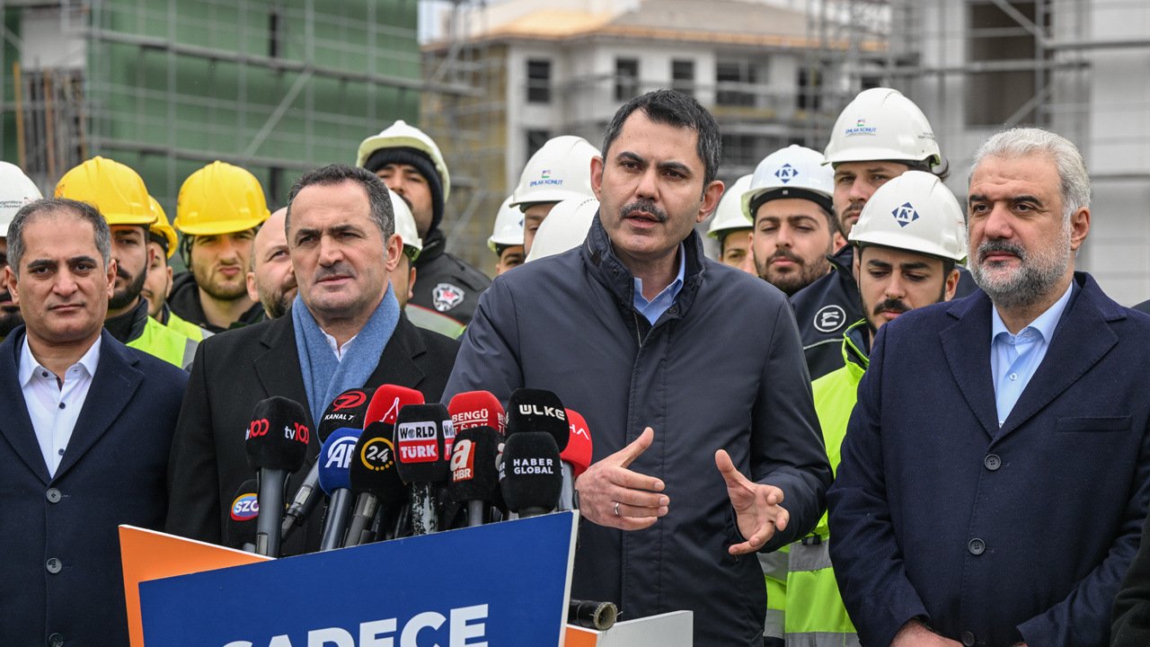 Murat Kurum, 'İstanbul'un 39 ilçesinde tek bir riskli yapı kalmayana kadar çalışacağız'