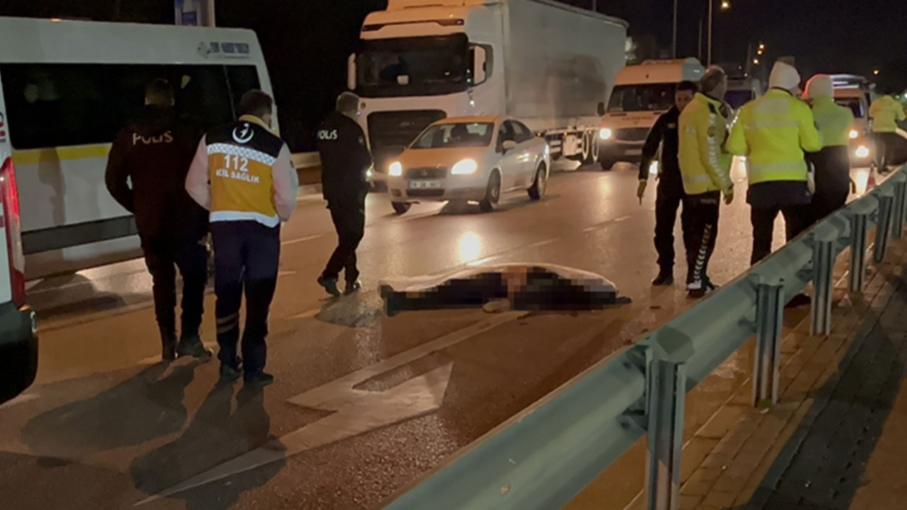 Bursa'da devrilen motosikletin sürücüsü öldü!