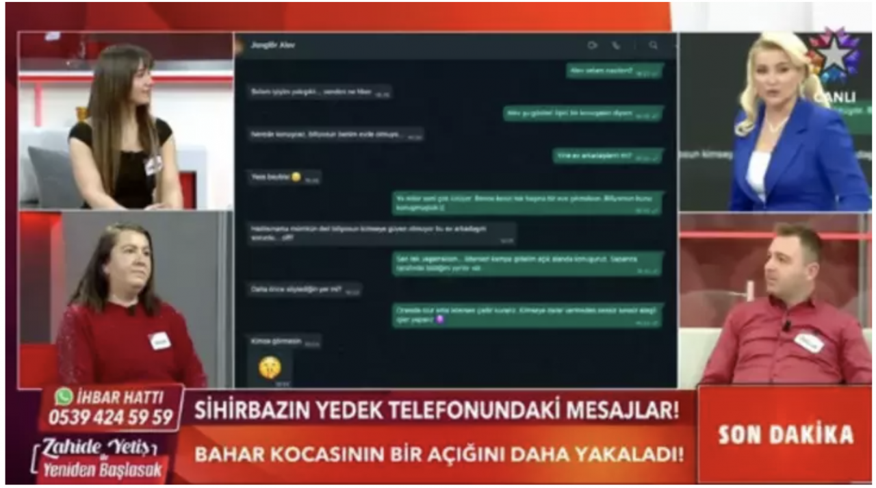 Sihirbaz Özgür eşi ve ortağına aynı yüzüğü almış! Canlı yayında ortalık fena karıştı