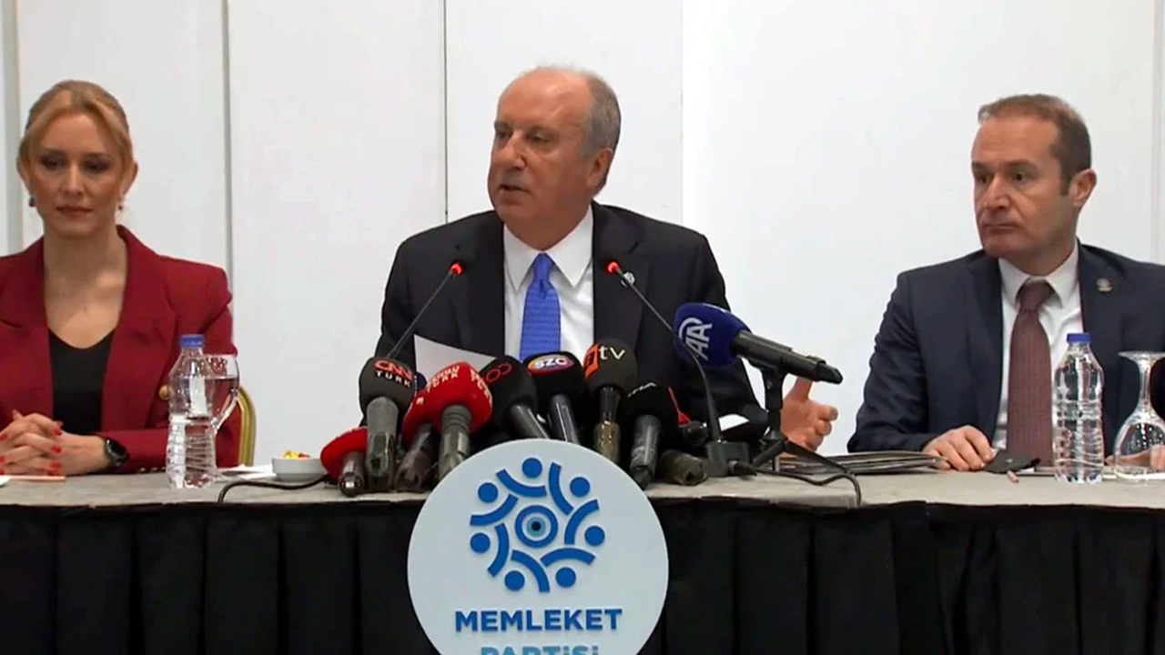 Memleket Partisi'nin 24 adayı belli oldu! Muharrem İnce duyurdu