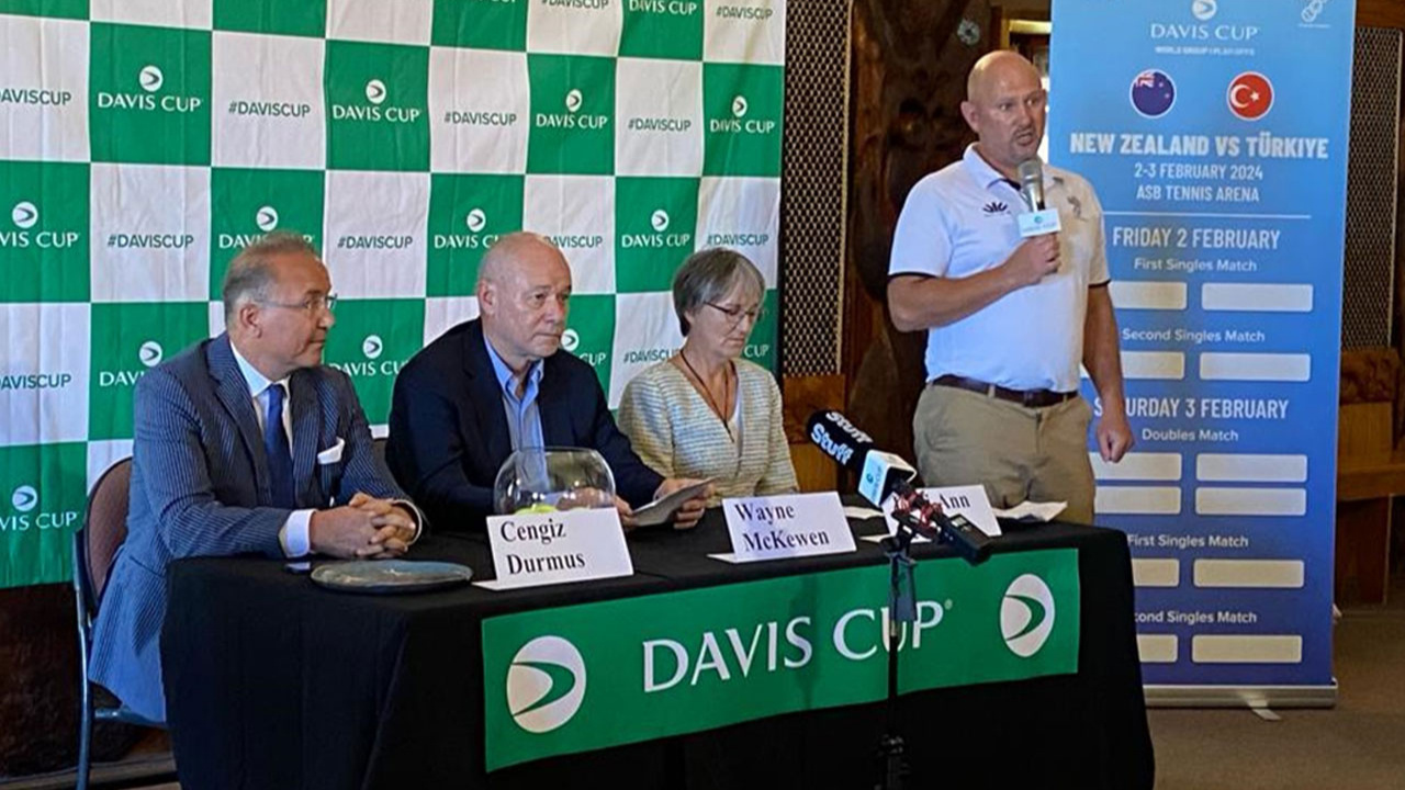 Davis Kupası'nda Yeni Zelanda-Türkiye kuraları çekildi