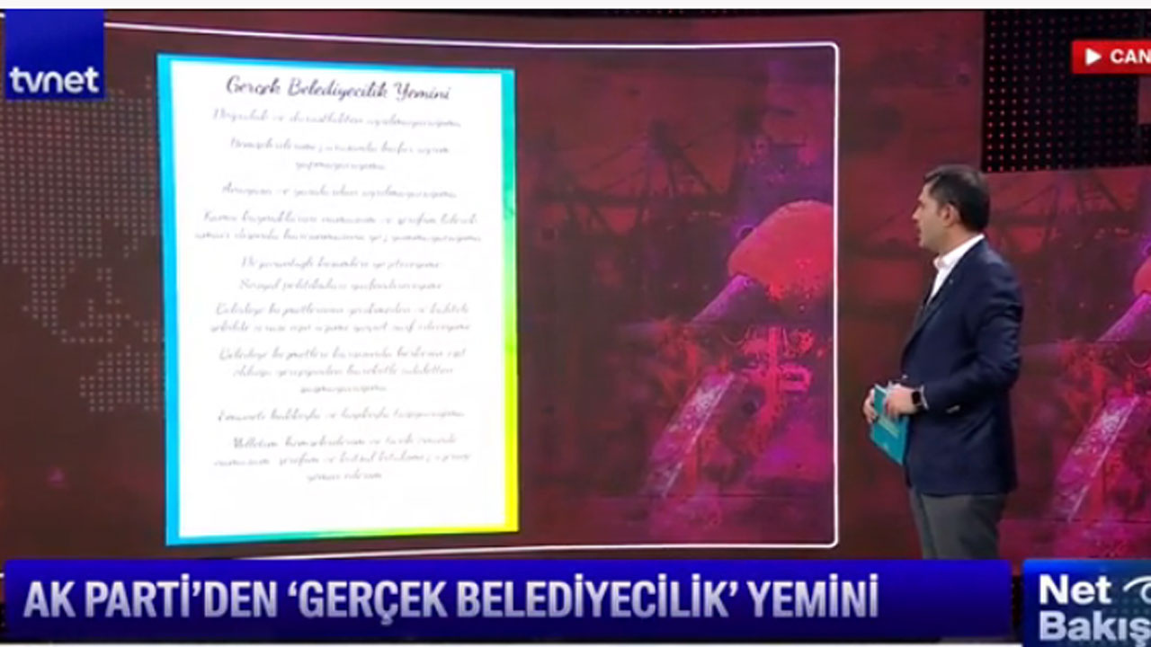 Murat Kurum 'Gerçek Belediyecilik Yemini'ni ilk kez okudu
