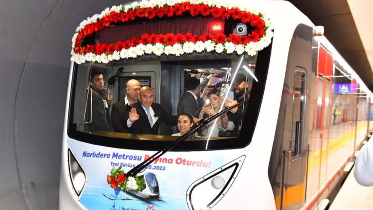 İzmir'de Narlıdere Metrosu 24 Şubat’ta açılıyor