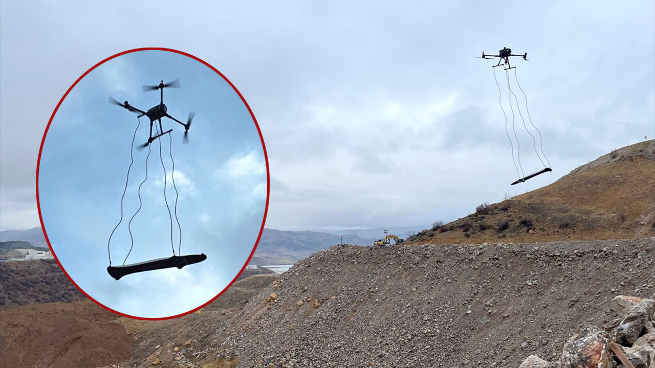 Erzincan'da toprak altında kalan işçileri arama çalışmaları sürüyor! Dronlar toprağın 30 metre altını tarıyor