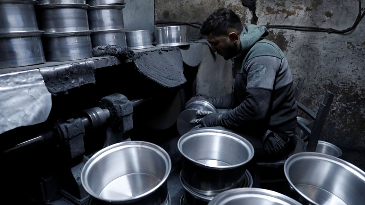 Kahramanmaraş'ta metal mutfak eşyası sektörü yeniden ayağa kalkıyor