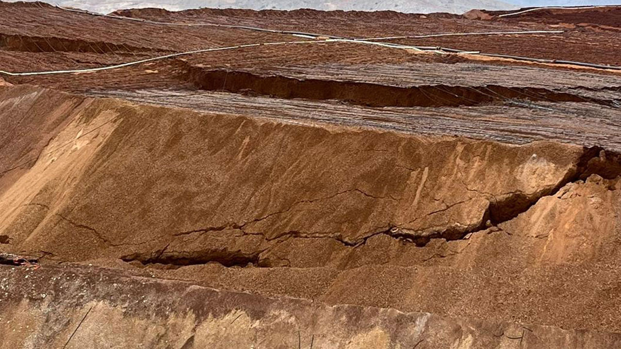 Erzincan'da madendeki toprak kayması öncesi çekilen 'çatlak fotoğrafları' bilirkişi raporunda ortaya çıktı