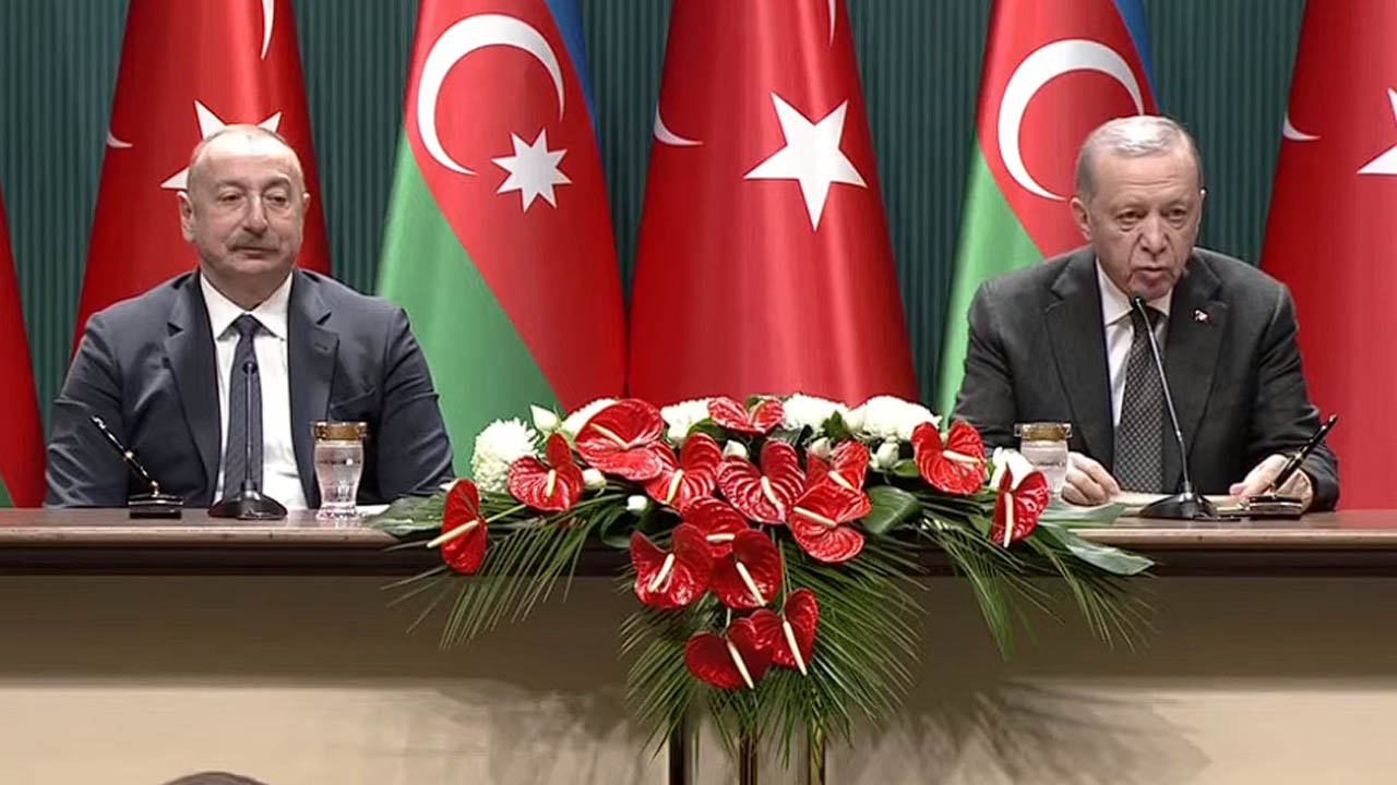 Cumhurbaşkanı Erdoğan ve Aliyev ortak basın toplantısında konuştu: Kalıcı barış için tarihi bir fırsat penceresi açıldı