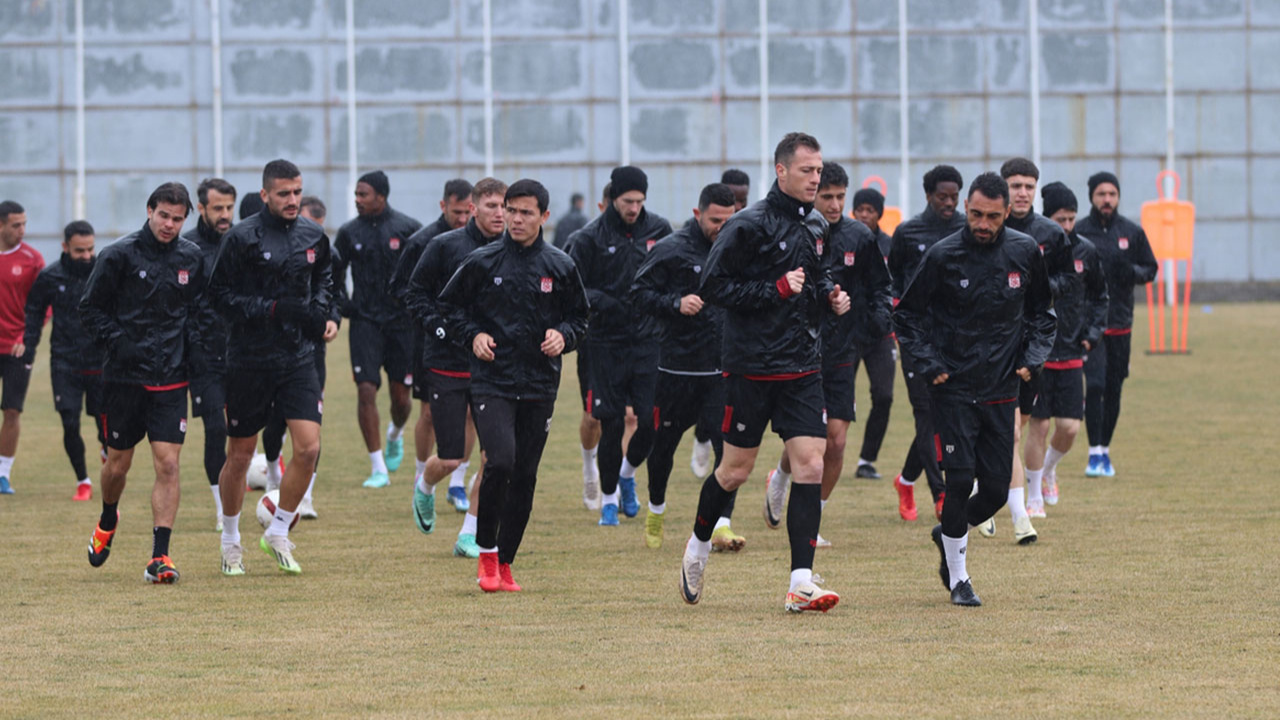 Sivasspor, Pendikspor maçının hazırlıklarını sürdürdü