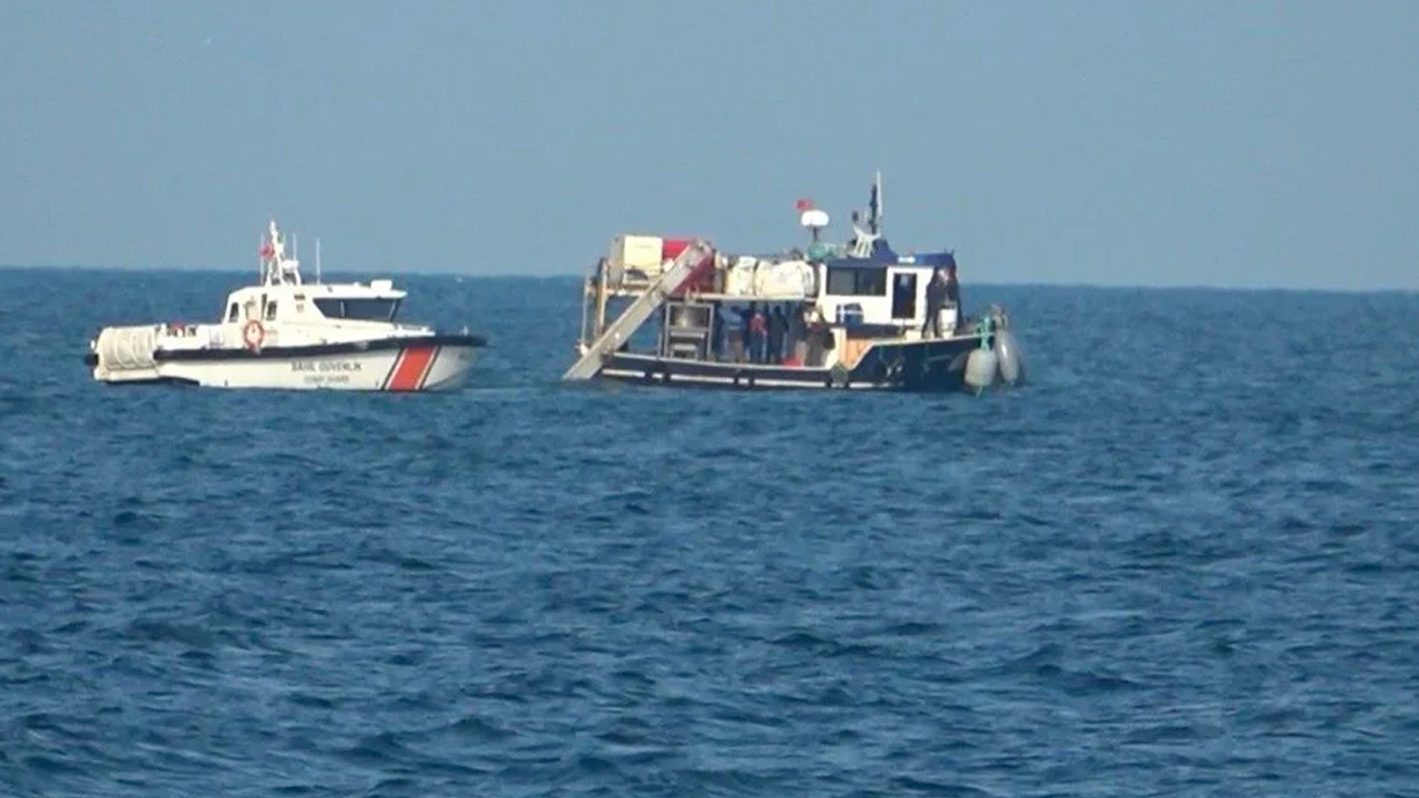 Batuhan A. gemisinin kayıp 4 mürettebatını arama çalışmalarında 10. gün