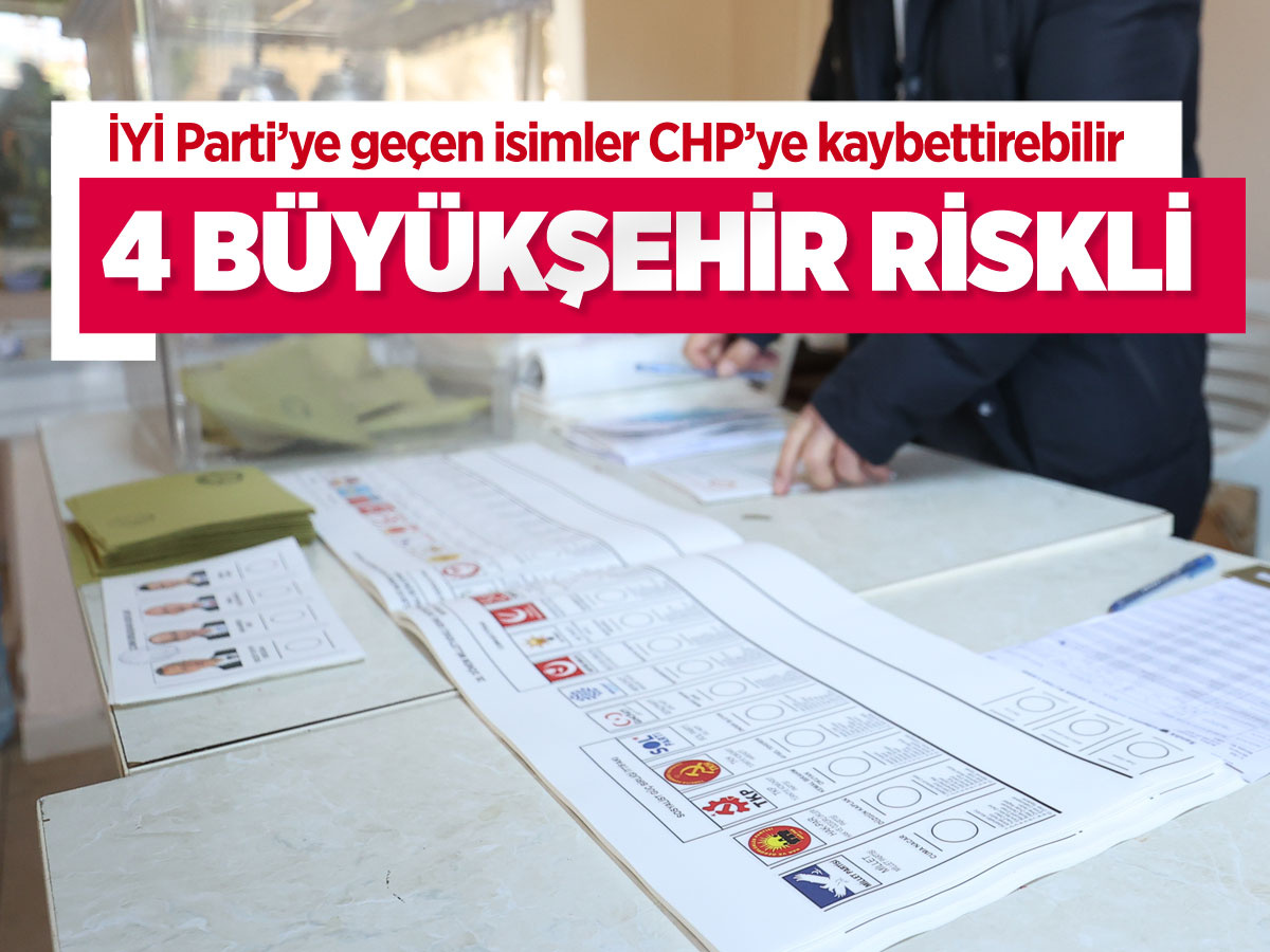 CHP'den İYİ Parti'ye geçip aday oldular CHP'de 4 büyükşehiri kaybedilebiliriz paniği