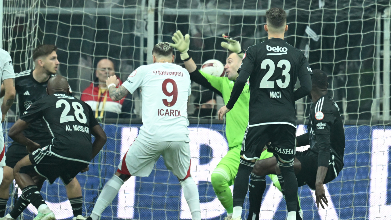 Galatasaray deplasmanda Beşiktaş'ı 1-0 mağlup etti