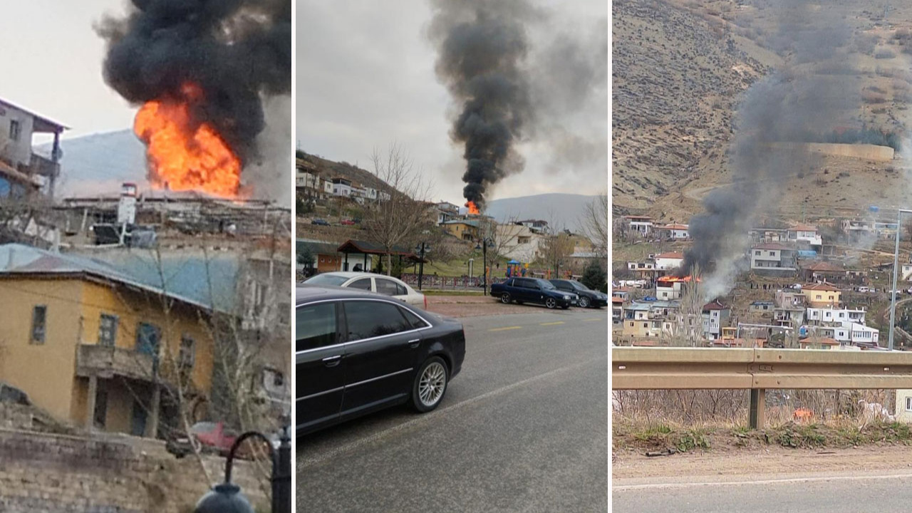Kayseri'de müstakil evde doğalgaz patlaması!