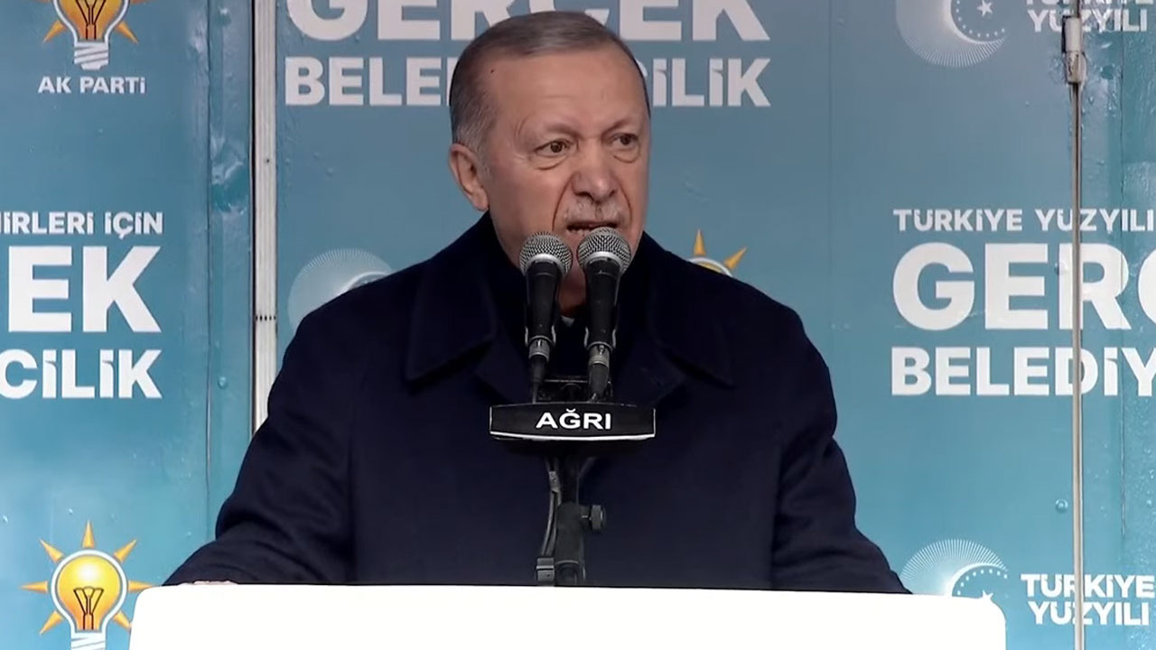 Cumhurbaşkanı Erdoğan Ağrı mitinginde konuştu DEM Parti için tek önemli şeyi açıkladı