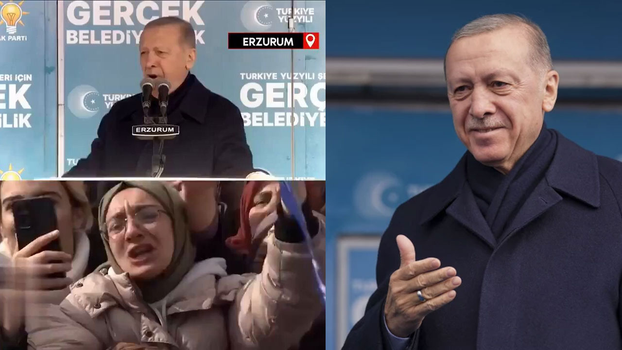 Genç kızın göz yaşlarına Erdoğan da dayanamadı