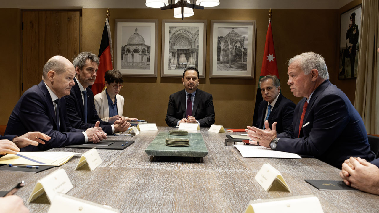 Almanya Başbakanı Ürdün'de! İki ülkeden ortak uyarı