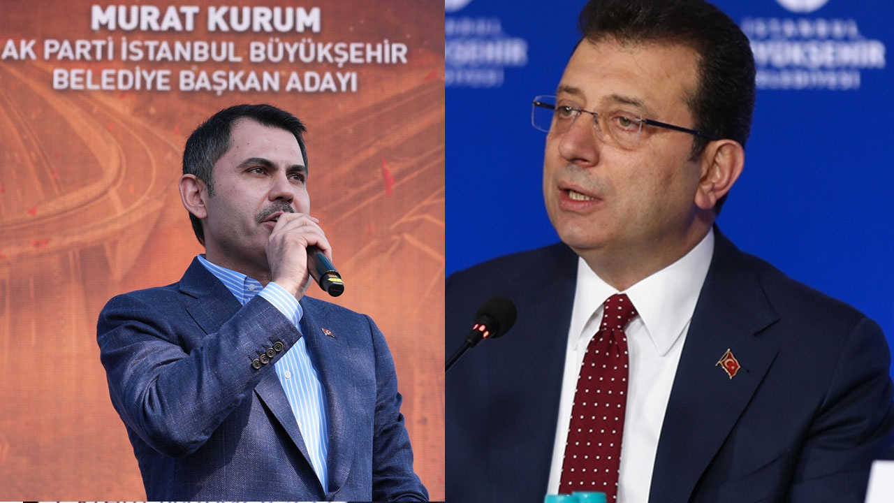 İstanbul için son anket: Murat Kurum mu, Ekrem İmamoğlu mu?