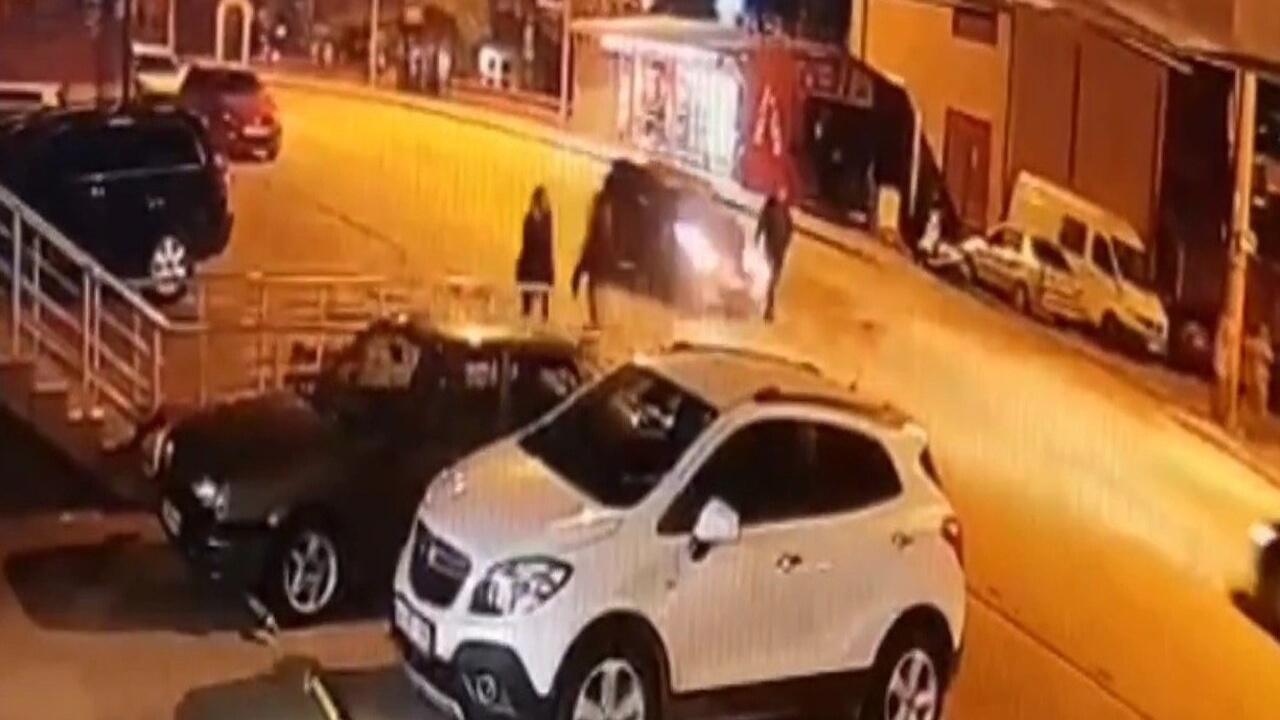 Edirne’de yayaya iki otomobil birden çarptı, böyle kaza görülmedi