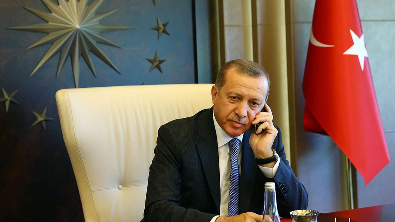Cumhurbaşkanı Erdoğan devlet başkanları ile görüştü