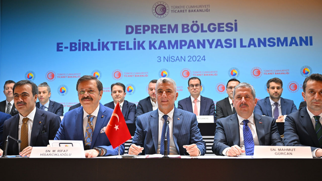 Ticaret Bakanı Ömer Bolat, "e-Birliktelik Kampanyası"nı tanıttı
