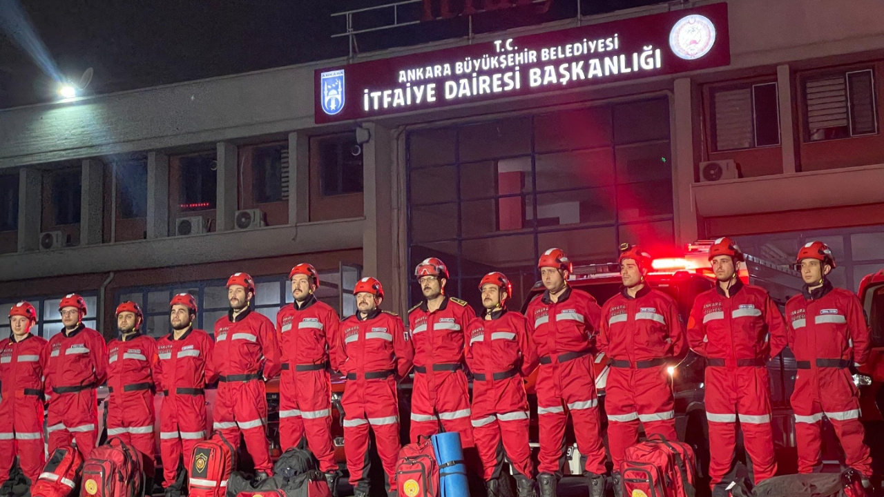 Ankara itfaiyesi, Antalya'daki teleferik kazası için yola çıktı