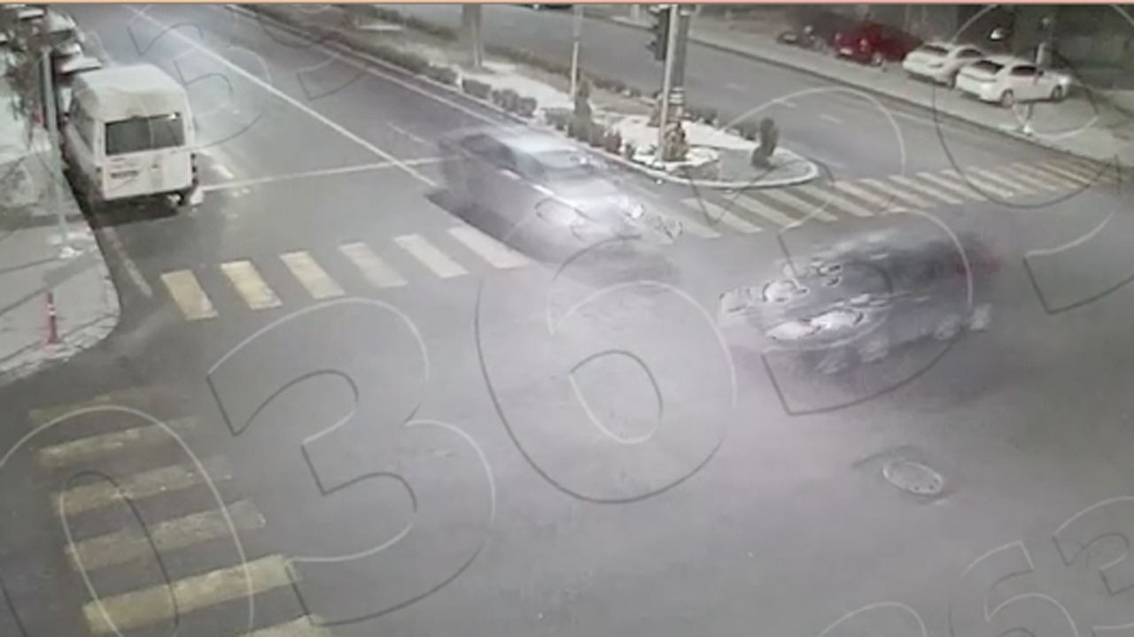 Nevşehir'de trafik kazaları KGYS kameralarınca görüntülendi