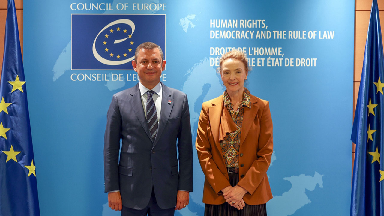 CHP Genel Başkanı Özgür Özel, Avrupa Konseyi Genel Sekreteri ile görüştü