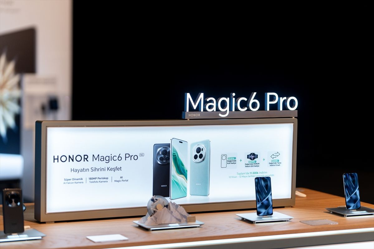 Yapay zeka destekli HONOR Magic6 Pro Türkiye'de satışa sunuldu