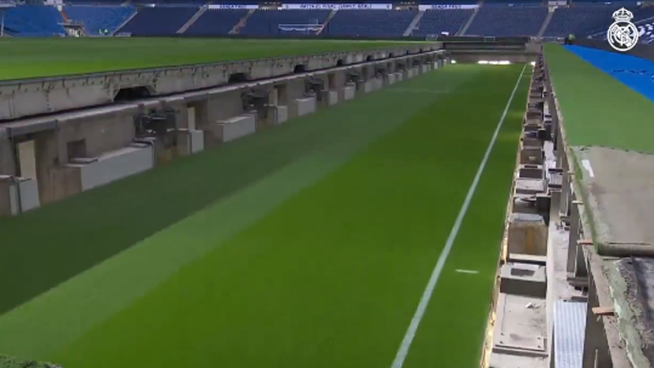 Real Madrid'in saha zemini için kullandığı teknoloji şaşkına çevirdi
