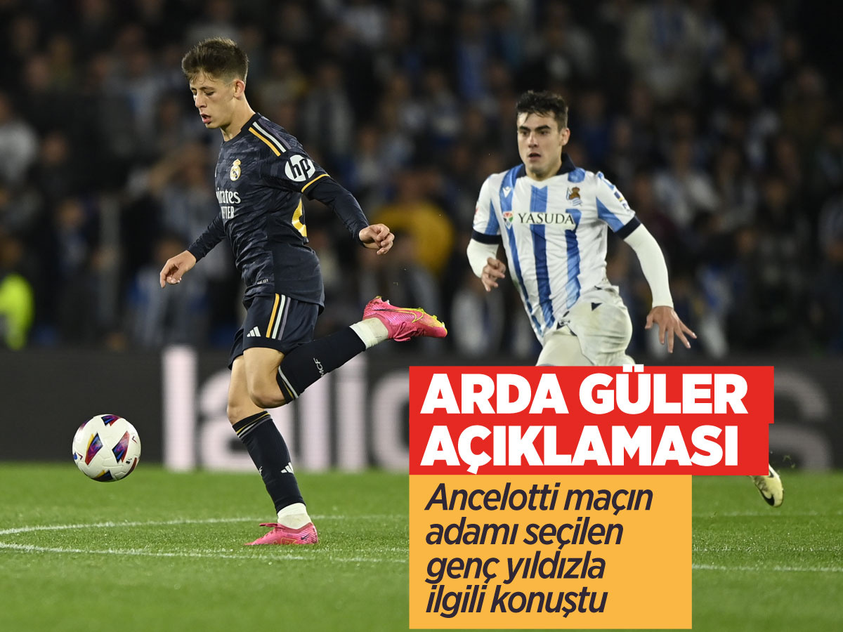 Ancelotti'den Arda Güler açıklaması: Gelecek sezon kiralık gönderilecek mi?