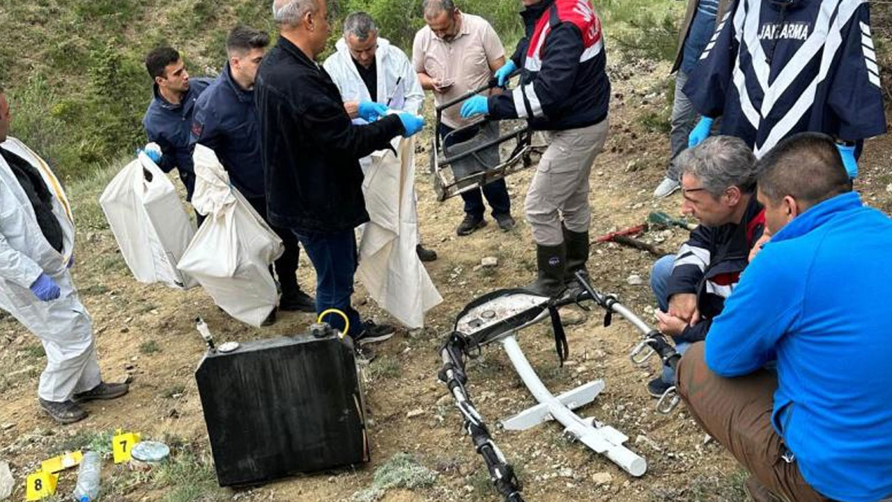 Kayseri'de veteriner teknikerinin şehit edildiği bölgede paramotor bulundu