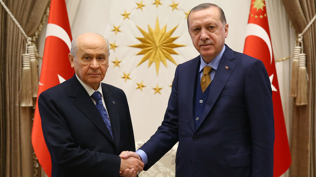 Cumhurbaşkanı Erdoğan ile MHP lideri Devlet Bahçeli ile arasında görüşme başladı
