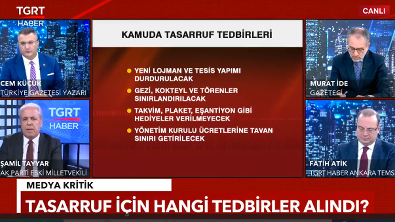 Şamil Tayyar'dan kamuda tasarruf paketi yorumu: Sandıkta dayak mı yemek gerekiyordu