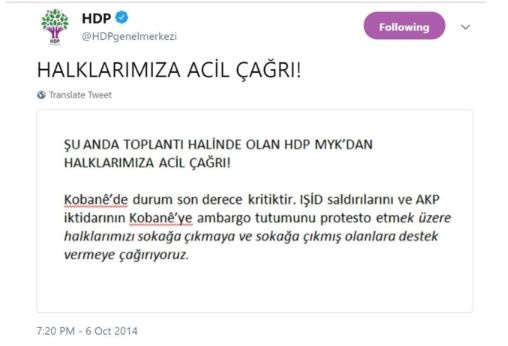 Kobani olaylarının fitilini ateşleyen paylaşım! Her şey böyle başladı...