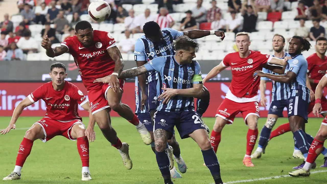 Antalyaspor sahasında Adana Demirspor'u 2-1 mağlup etti