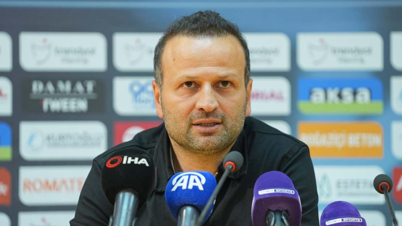 İstanbulspor Teknik Direktörü'nden Sivasspor maçı sonrası açıklama