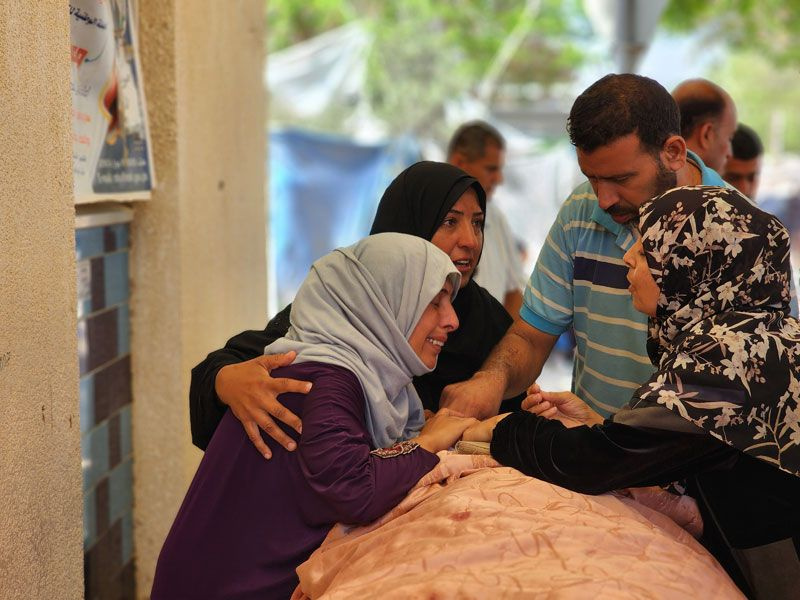 Gazze'de 16 yaşındaki Filistin kız İsrail saldırısında öldürüldü yakınları büyük üzüntü yaşadı