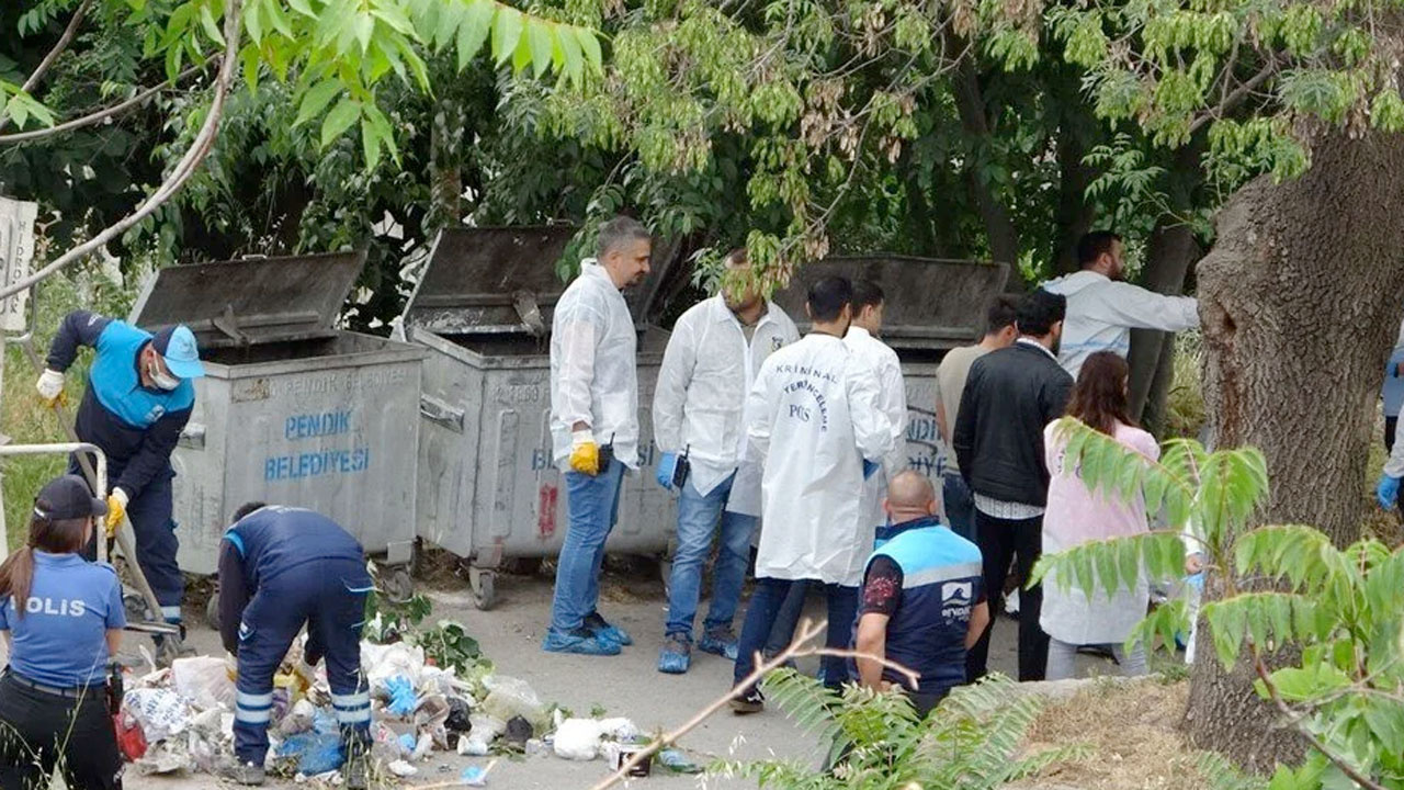 Pendik'te çöp konteynerlerinde erkek cesedine ait parçalar bulundu