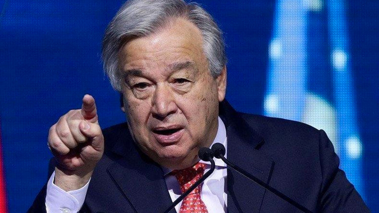 BM Genel Sekreteri Guterres'ten İsrail'e tepki