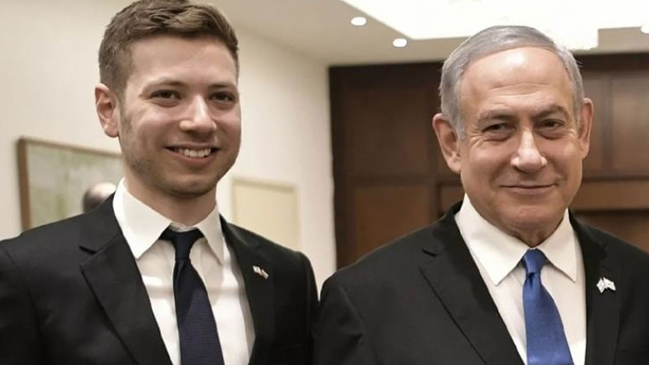 Netanyahu'nun oğlundan skandal harita! Türkiye'yi suçladı